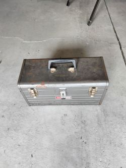 Craftsman tool box with tools