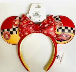 NWT Lightning McQueen Ear Headband for Adults – Cars