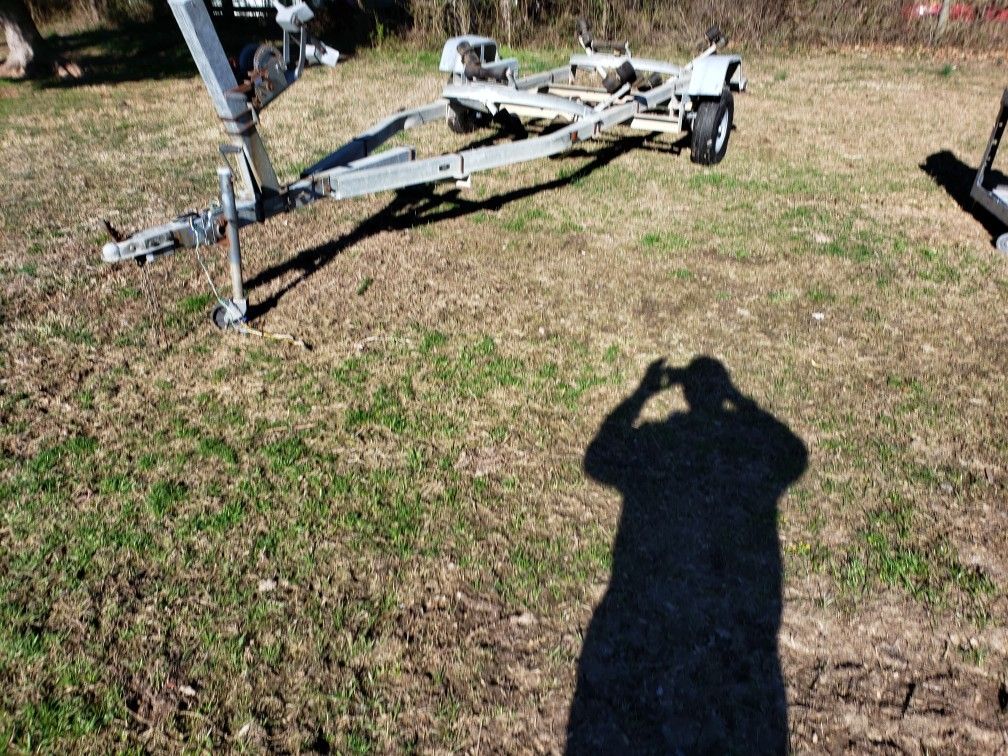 20 foot boat trailer "galvanized"