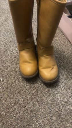 Tan Kids Boot
