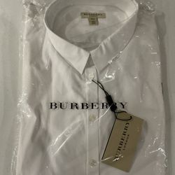 Authentic Burberry Brand New Women’s Button Down Shirt 