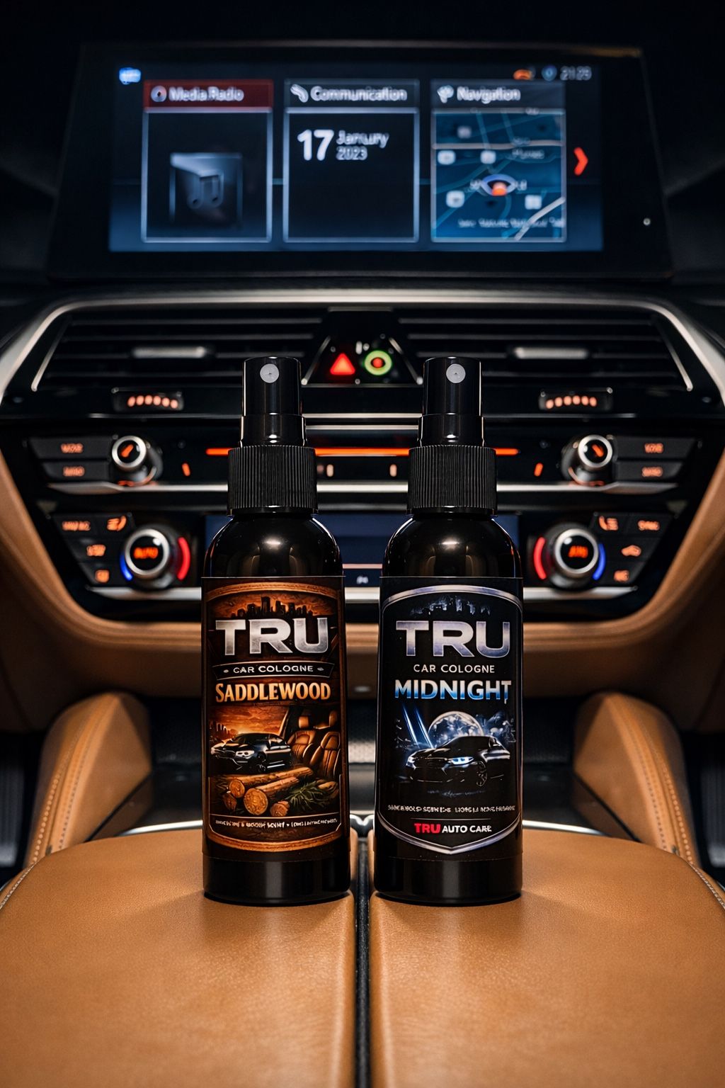 Car Cologne Midnight And Saddlewood