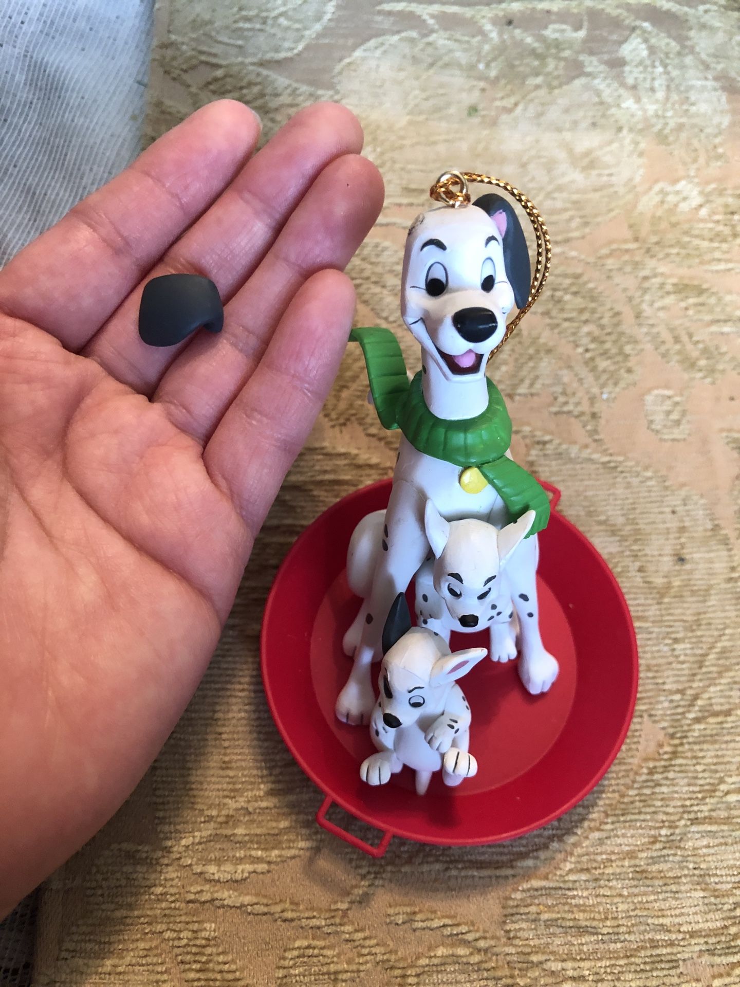 Dalmatian Disney Ornament As Is