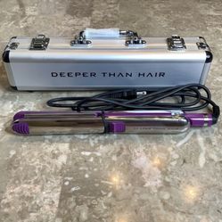 Titanium Straightener Travel Carrying Case Deeper Than Hair 22Titania Flat Iron
