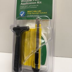 Window Film Application Kit.