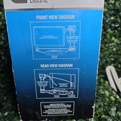 Commercial Electric Low Profile TV Cable Organizer Kit White