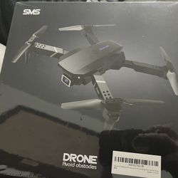BRAND NEW FACTORY SEALED IN BOX FACTORY SEALED SMS DRONE 4K HD Dual Camera Avoid Obstacles Android IOS Compatible MSRP $299 