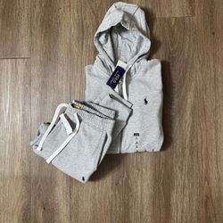 Light grey Men’s Polo Set 