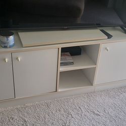 White TV Stand ( Stand Only) 62 Inch