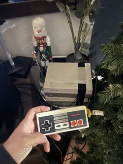 Nes Console With 1 Original Nes Controller And Tetris 