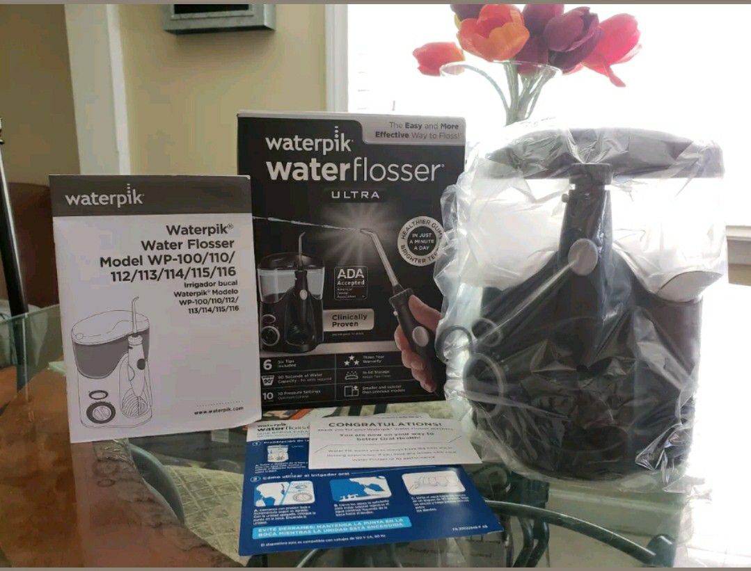 Waterpik Ultra Water Flosser WP-112W (new-no box)