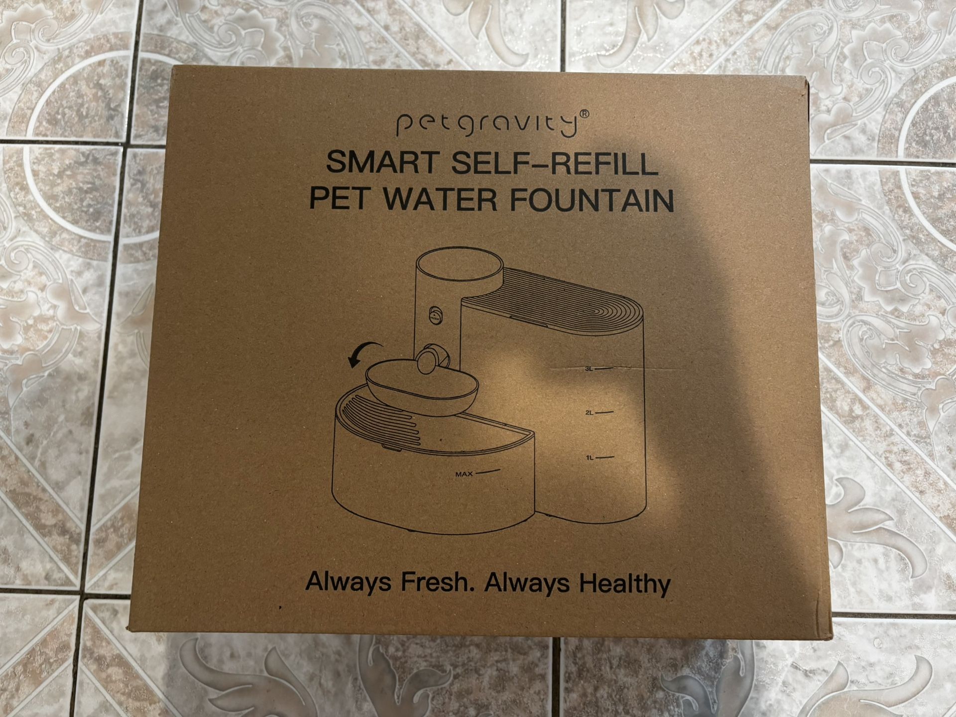 Smart Self-Refill Pet Water Fountain
