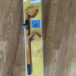 Dual Forks Steering Wheel Lock NEW. Anti Theft Security Device