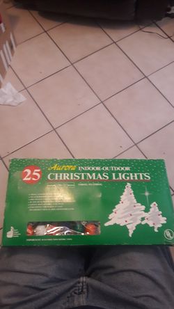 Christmas lights