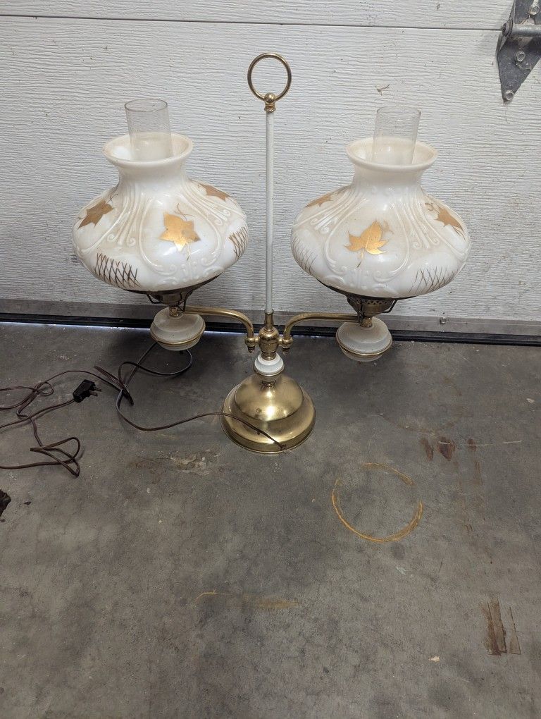 Vintage Hurricane Lamp