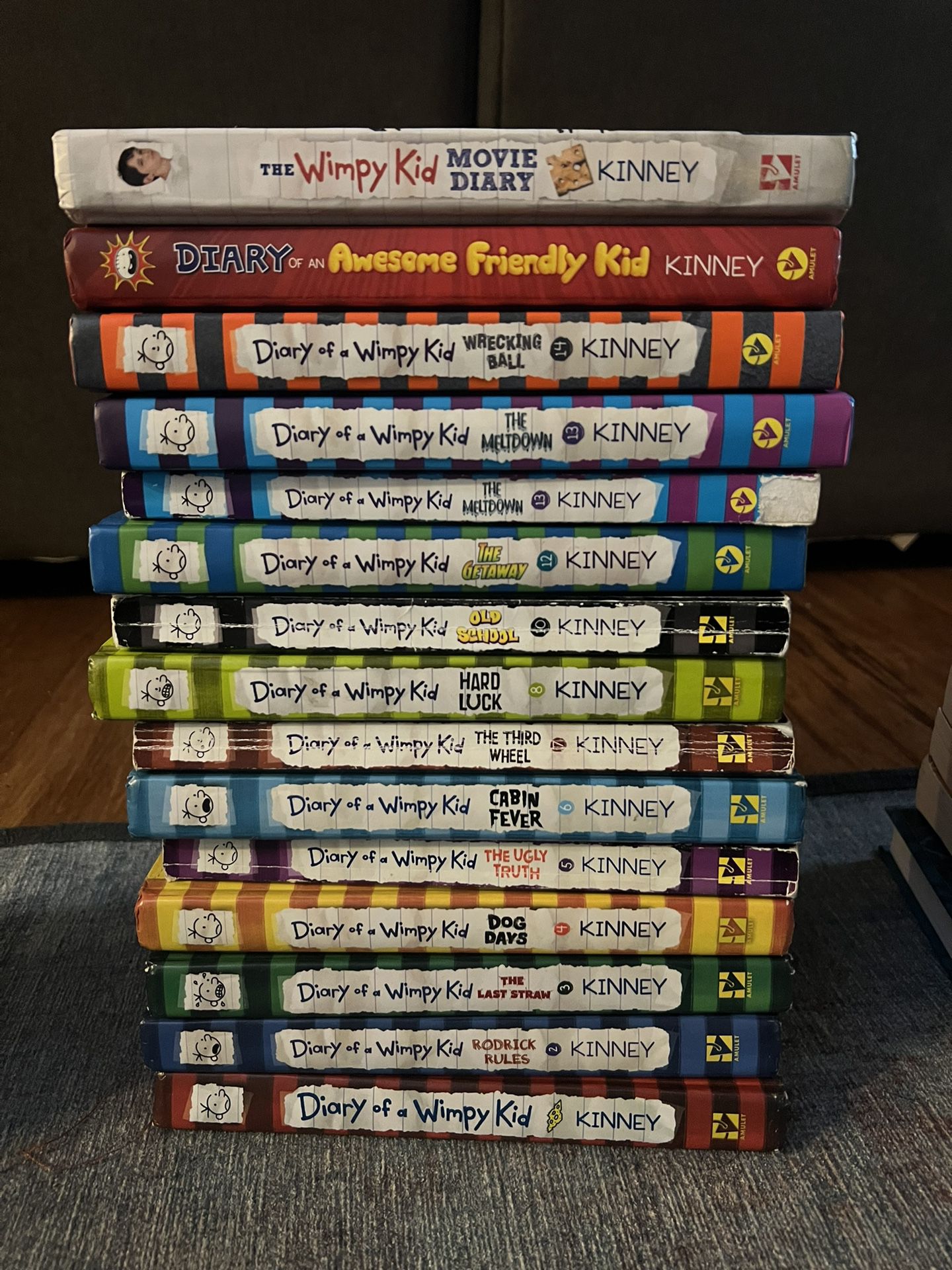 Diary Of A Wimpy Kid books