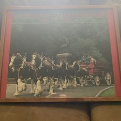 Budweiser Framed Poster