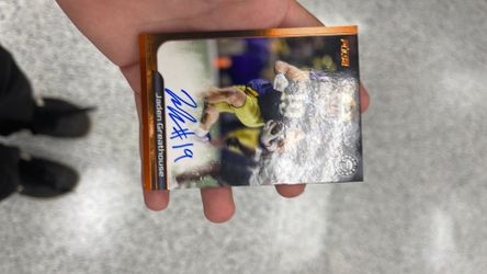 Jaden Greathouse sighed card