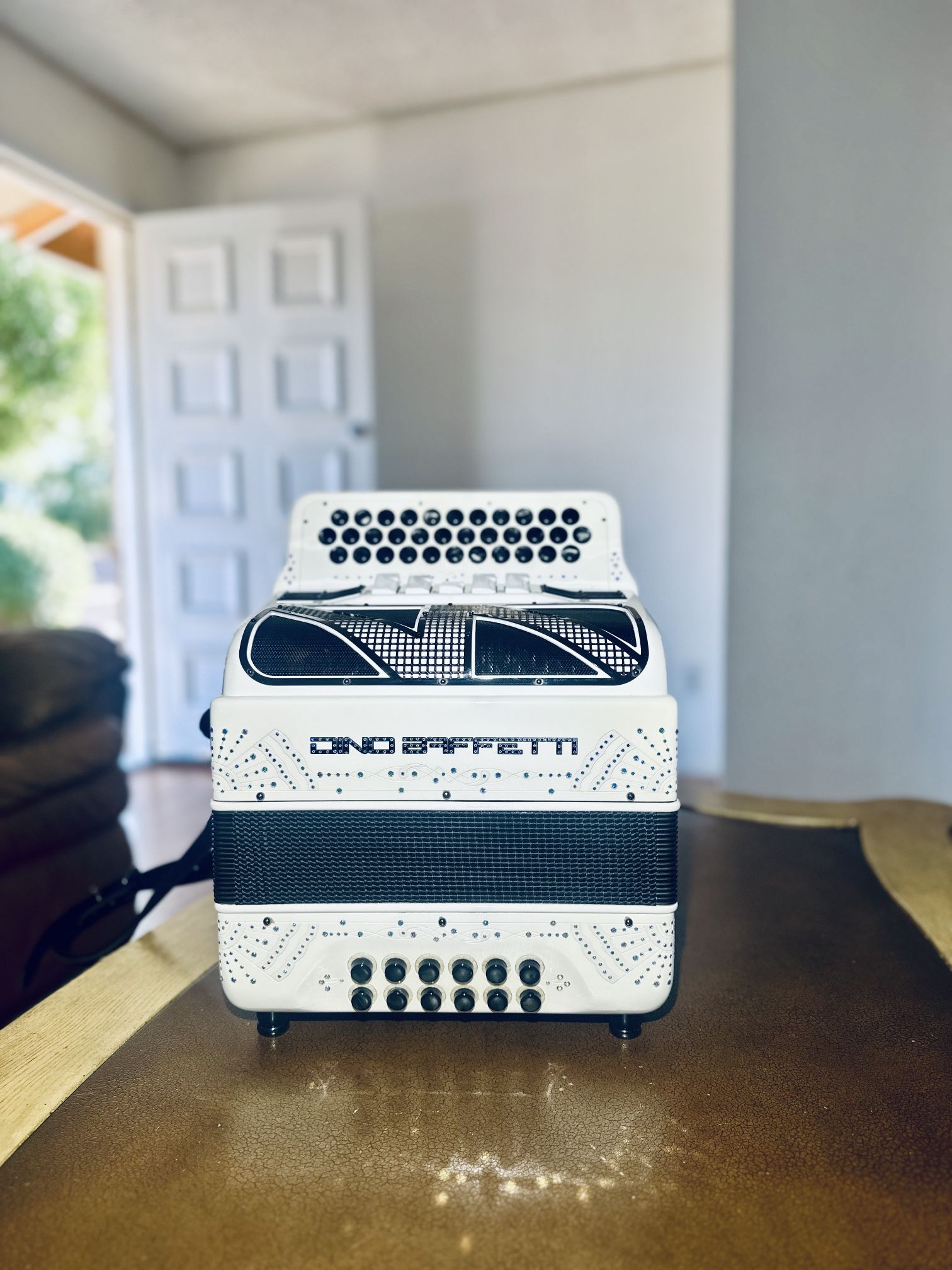 Acordeon DINO BAFFETTI TONO DE FA 5 Registros