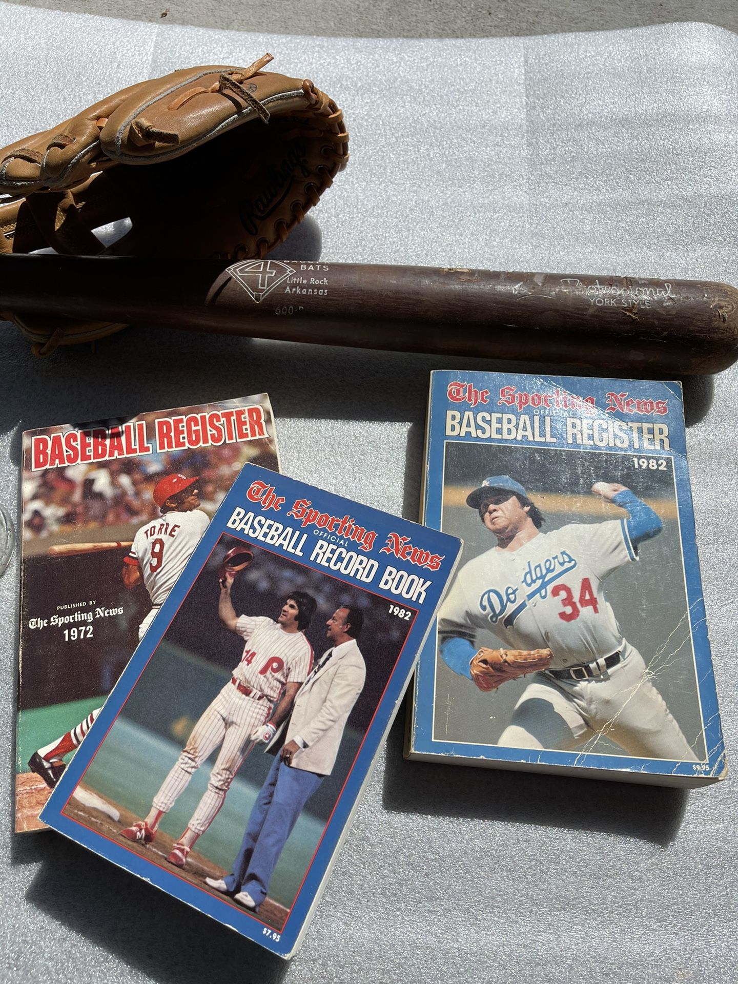 Vintage Baseball Books - Lot Of Five Sports History