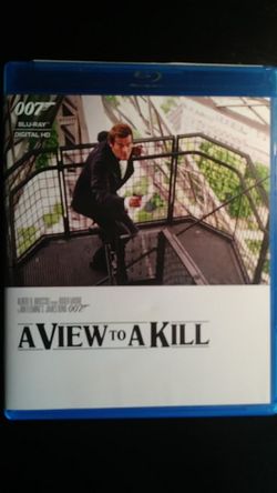 A View to a Kill Bluray movie James Bond 007