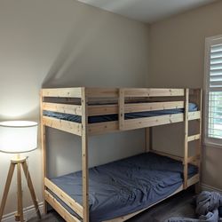 Ikea Wood Bunk