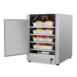 ROVSUN 4-Tier 17" Hot Food Warmer Holding Cabinet