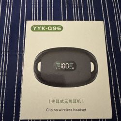 Wireless Ear Clip Bone Conduction Headphones Bluetooth