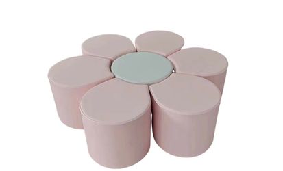 Flower seat stool set
