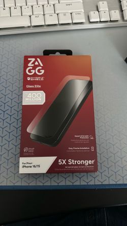 Zagg Invisible Shield Protector IPhone 16/15 Brand New
