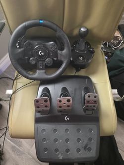 Logitech G293 Ps4/ps5/pc Steering Wheel,shifter,and Pedal Set