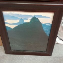 Picture With Frame Christ The Redeemer 