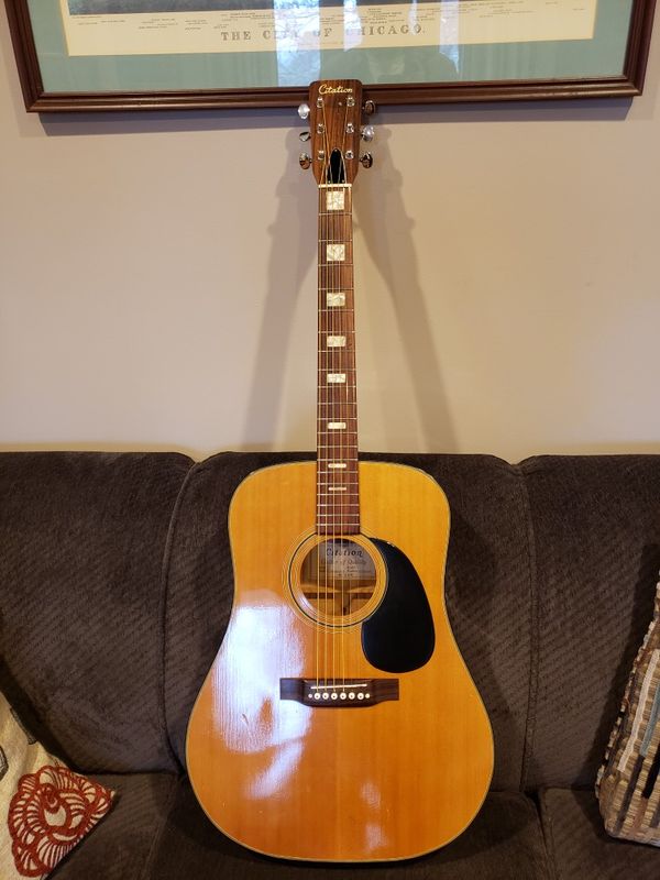 1974 Citation CIT9005 acoustic guitar for Sale in