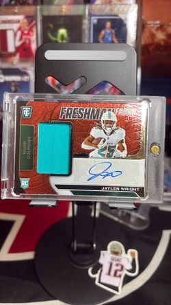 Jaylen Wright Freshman Fabric Rookie Auto/ 100 Patch Card