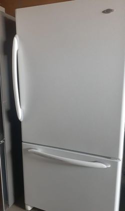 Maytag Bottom Freezer  White Refrigerator
