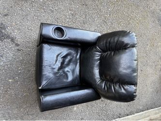 Mini recliner/ Black