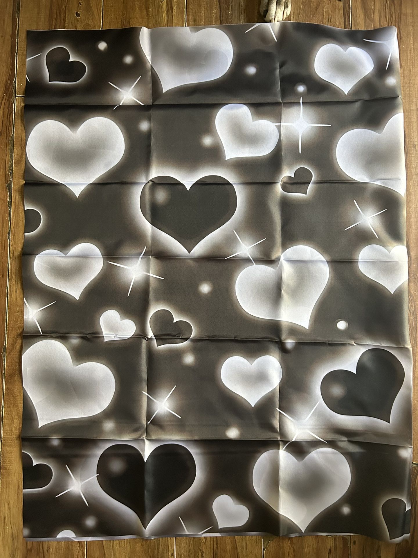 Black Hearts Backdrop