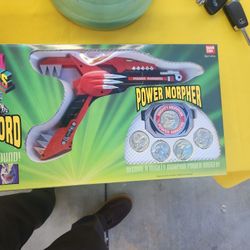 Power Rangers Power Gun Sword Red Power Morpher
