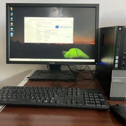 Dell Complete Deskto Nice And Work