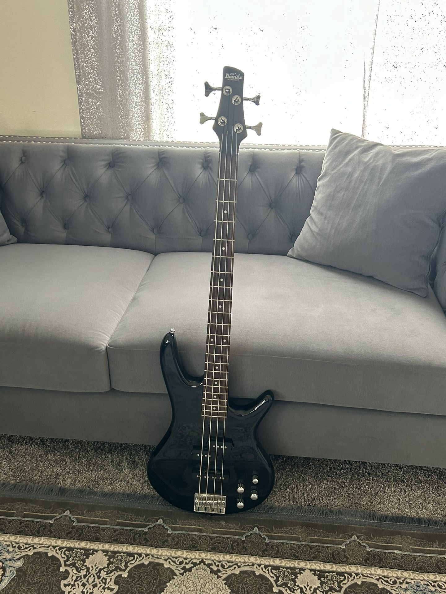 (MA1) Ibanez GIO GSR200B Electric Bass Guitar - Weathered Black