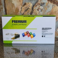 Premium Toner Cartridge- AN-H0280A - Black Cartridge