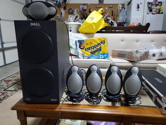 Dell 5 channel surround sound home theater system