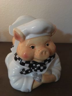 Chef Pig Napkin Holder