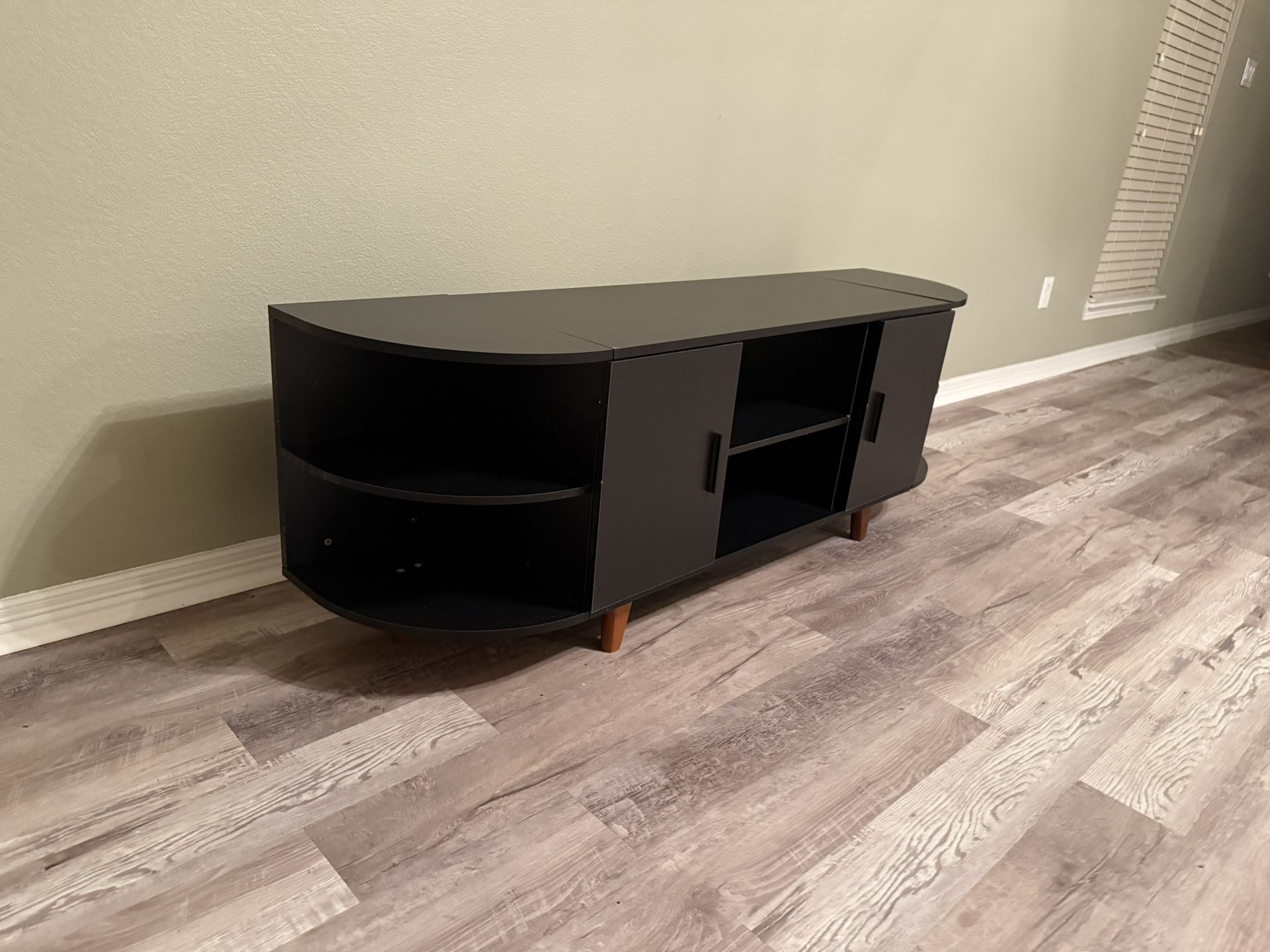 Modern Black KIOMIMI TV Stand – $55 - Pick up in Jersey Village, TX