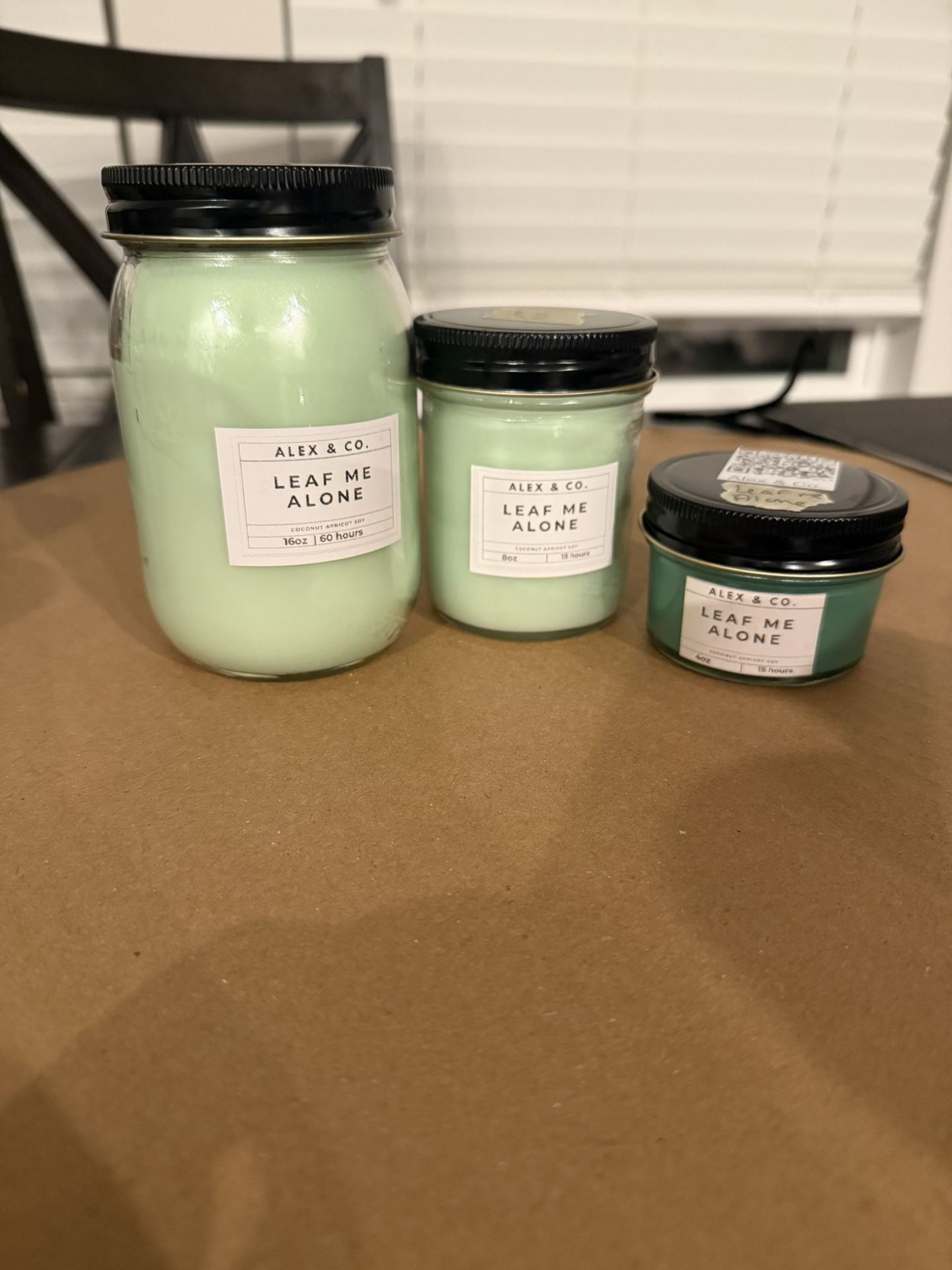 Leaf Me Alone Candle 