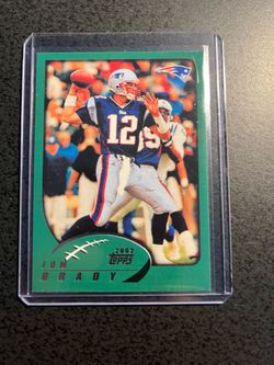 Tom Brady 2002 Topps rp 2nd year