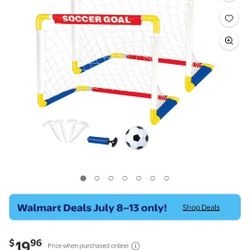Play Day Foldable Soccer Set