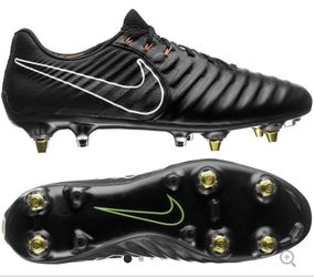 Nike Tiempo Legend 7 Elite SG-PRO Anti-Clog Fast AF - Black/Total Orange/White