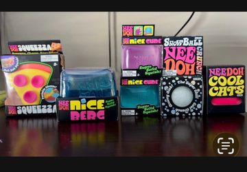 Nee Doh Sensory Squish Toy Bundle
