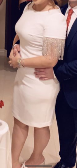 White badgley Mishka dress Size Xl 12/14